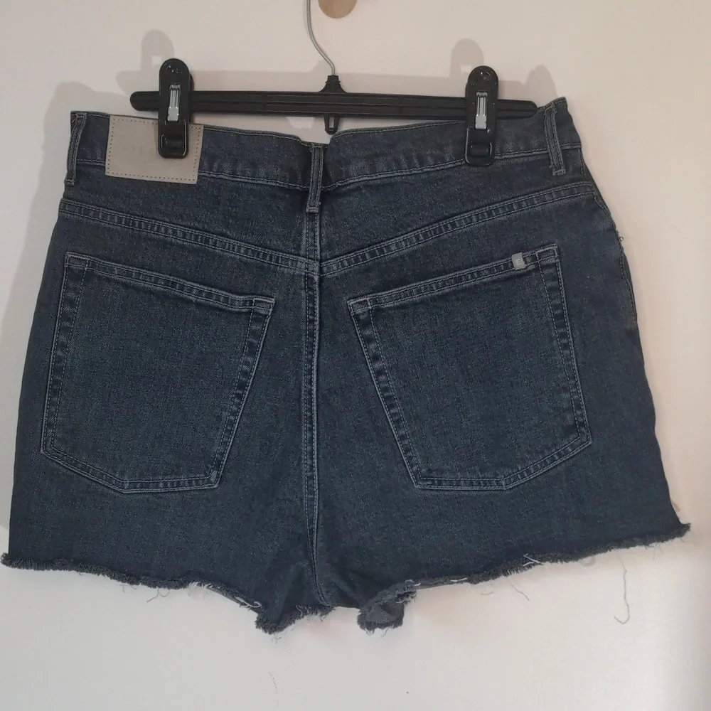 Everlane The Way High Dark Blue Denim Shorts 29